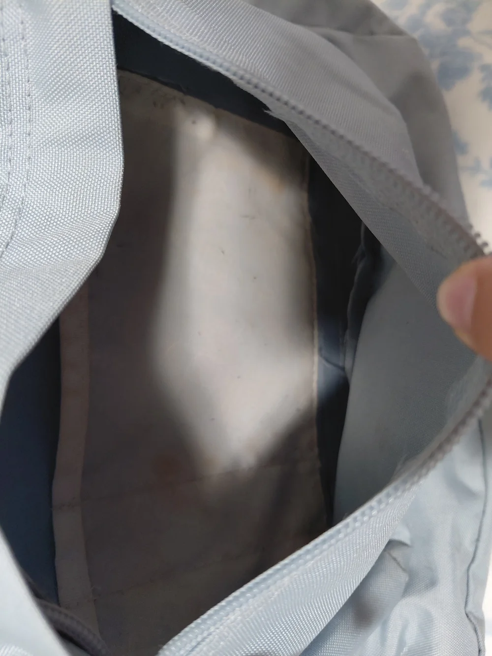 Light Blue Jansport Backpack